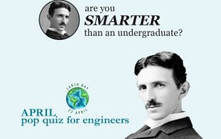 April Pop Quiz for Engineers