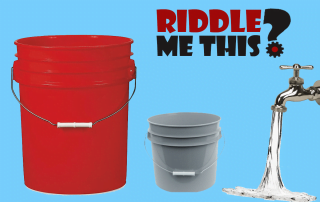 Riddle Me This: Water Buckets