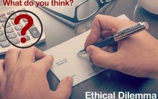 The July Ethical Dilemma: Rebate Check