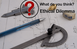 The September Ethical Dilemma: Designed for his own bid?