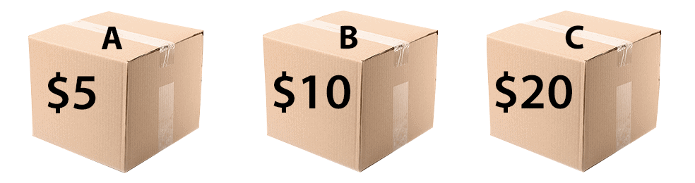 Money box original boxes