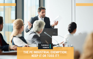 The PE Industrial Exemption: Keep it or Toss it?