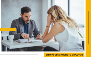 The December Ethical Dilemma Ethical Obligations to Employers